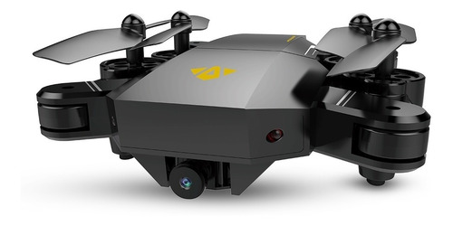 Drone Visuo XS809HW con cámara HD negro 1 batería