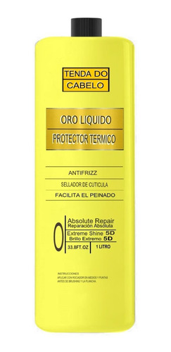 Oro Liquido 1 Litro Protector Termico + Brillo Argan