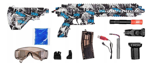 Pistola De Hidrogel Automática M416 Rifle + Mira Réflex