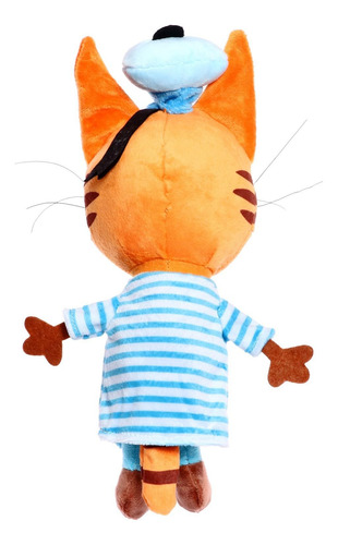 Gato Ruso De Peluche Kidecats Modelo Korzhik Parlante Suave Color