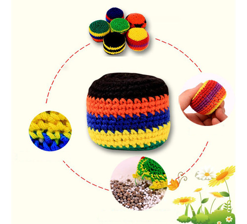 Bolsa De Arena De Lana, Bolsa De Tierra, Juguete Para Niños