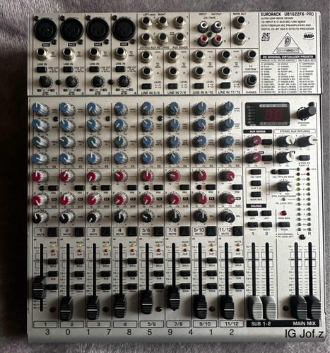 Mezclador Behringer Ub1622fx - Pro