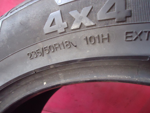 Pneu 235 50 Aro 18 Continental 4x4 Contact Usado Meia Vida (Usado)