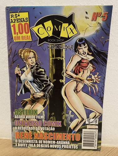 Revista Comix Book Shop No 5 Magazine - Excelente Estado! (Usado)