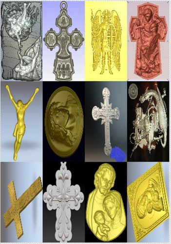 Archivos Stl Relieve 3d Cnc Router Religiosos 165 Modelos