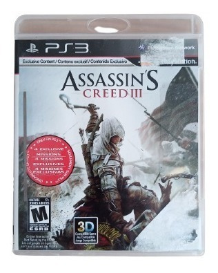 Los Clásicos Nunca Mueren: Asssassin's Creed Iii Ps3.