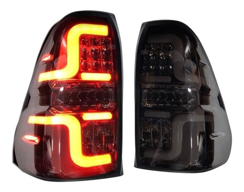 Faros Posteriores Smoke Full Led Tipo Hilux Oz Tunning