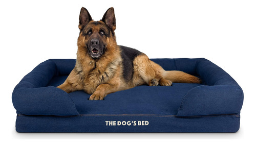 The Dogs Bed Cama Ortopédica Para Perros Xl Blue Denim 43,5