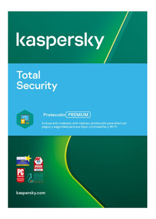 5pc-dispositivos Kaspersky Total Security 20211pc 1 año/2 años 3pc 