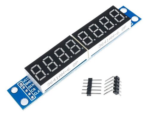 4 X Módulo Display 8 Digitos De 7 Segmentos Max7219