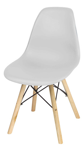 Kit Mesa 70cm Tripe + 2 Cadeira Eiffel Infantil Centro