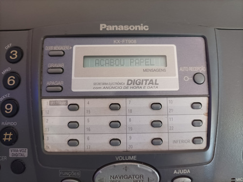 Aparelho De Fax Panasonic Kx-ft908! (Usado)
