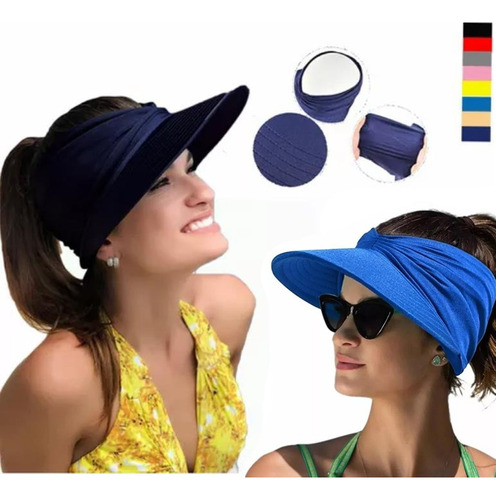 Visera Con Turbantes Para Mujer,sombrero Proteccion Uv Gorro