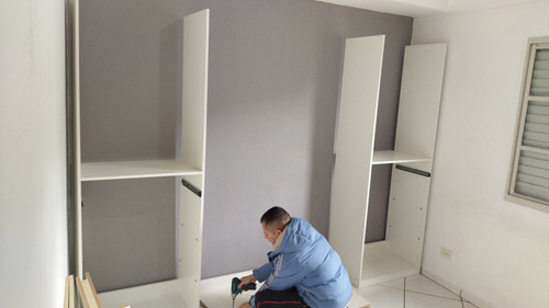 Armário Personalizado Sob Medida Em Mdf Branco 3mt X 2.10alt