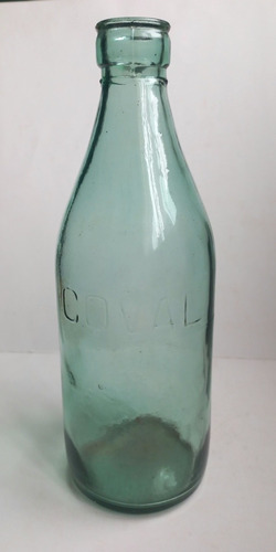 Botella Antigua De Leche Coval