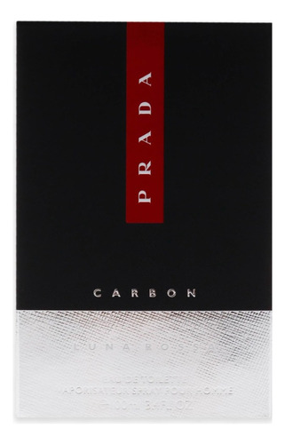 Prada Luna Rossa Carbón For Men Eau De Toilette 100 Ml
