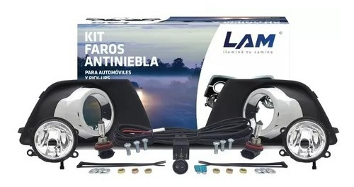 Kit Juego Par Luces Antiniebla Ford Ecosport 3 Fa Crom 2013