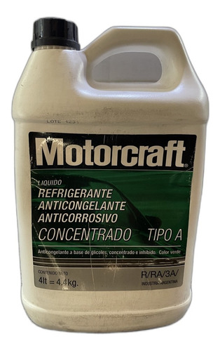 Liquido Refrigerante Anticongelante Ford Motorcraft 4 Litros