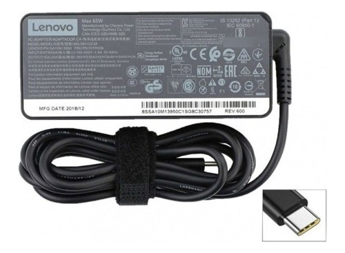 Cargador Original Lenovo Ideapad 100 Series 20v 2.25a/3.25a