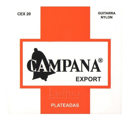 Encordado Campana Export Cex20 Para Guitarra Clásica !!!