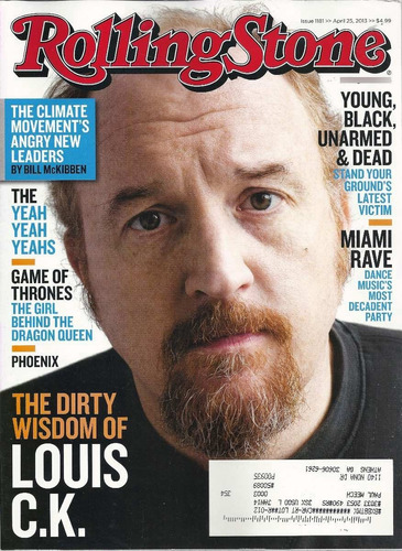 Rolling Stone: Louis C. K. / Peter Dinklage / Charlie Xcx