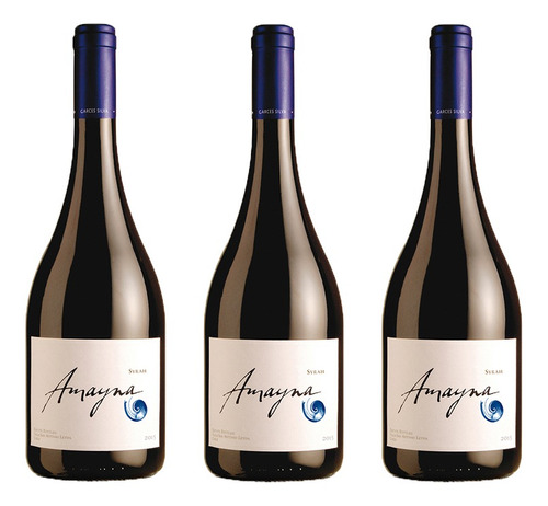 3 Vinos Garces Silva Amayna, Syrah