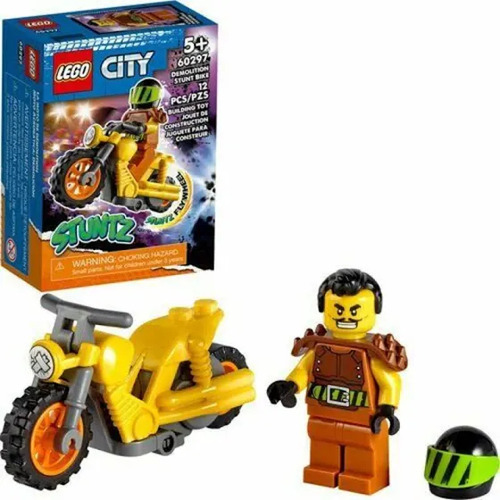 Lego City 60297 Moto Acrobática Demolición