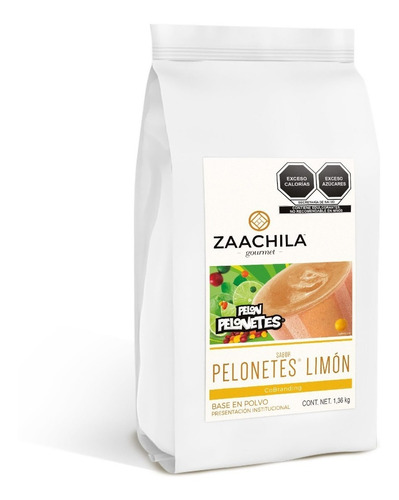 Zaachila Sabor Pelonetes Limón - Base Para Frappe 1.36 Kg