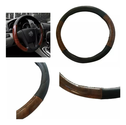 Funda Cubre Volante Madera Ft10 Fiat Punto 2008