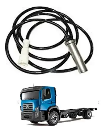 Sensor Abs Dianteiro - Vw 15.190 17.190 17.230 17.280 24.280