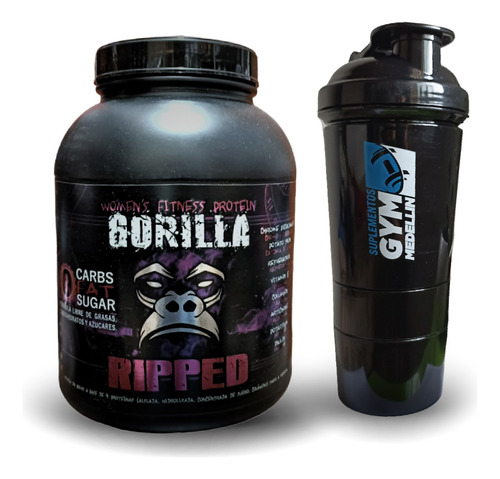 Gorilla Ripped Fitness 4 Lbs + Termo - L a $263000