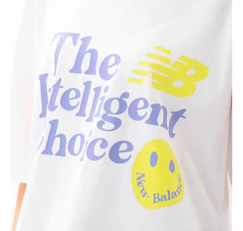 Camiseta New Balance Essentials Endless Dayz Mujer-blanco