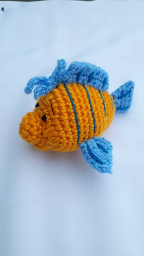 Linda Sirenita Tejida A Crochet En La Tecnica Amigurumi