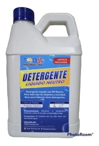Jabón Detergente Liquido Ph Neutro X 10 - L a $8500