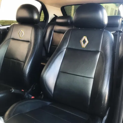 comprar Capa Banco Carro 100% Couro Renault Clio Hatch 2p 2 Portas 