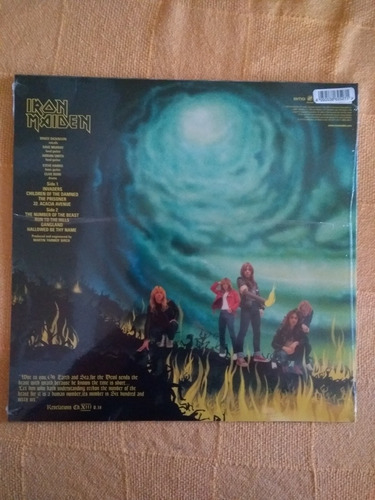 Imagem 2 de 2 de Lp Iron Maiden The Number Of The Beast