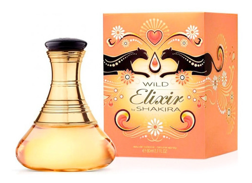Shakira Wild Elixir Edt 80ml Silk Perfumes Original Ofertas