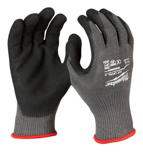 Guantes De Seguridad N5 Talla L Milwaukee 12 Pz 48228952b