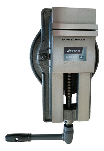 Prensa De Precisión Para Cnc Base Giratoria 4 Pulgadas