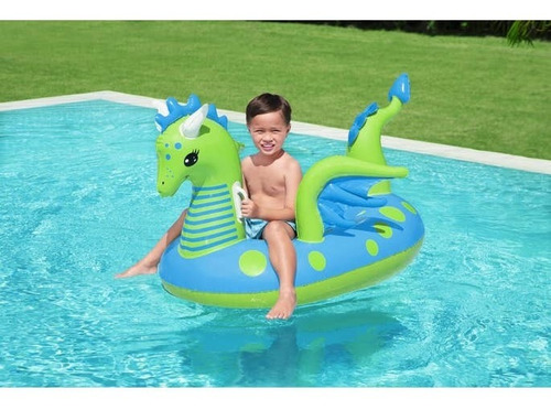  Inflable Dragón Piscina Playas 