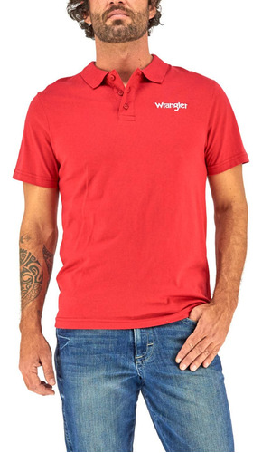 Playera Wrangler Hombre Polo G44