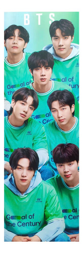 Bts Set B De 4 Posters Largos Plastificados Jimin Suga 82cm