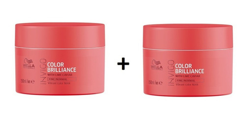 Duo Mascarilla Wella Brilliance - mL a $1362