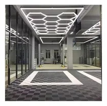 Comprar Panel Luz Led Techo Hexagonal, Barberia Peluqueria Tienda