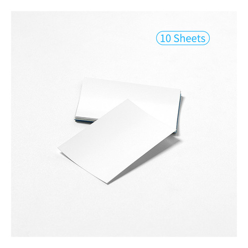 Hprt 10 Hojas De Papel Adhesivo P 2x3 Para Impresora Portáti