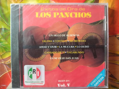 Así Cante Con Los Panchos Vol V Exitos De Oro Cd