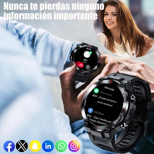 Reloj inteligente con gps hombre sale