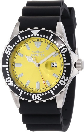 Reloj Invicta 10918 Pro Diver Yellow Dial Buceo Polyurethane