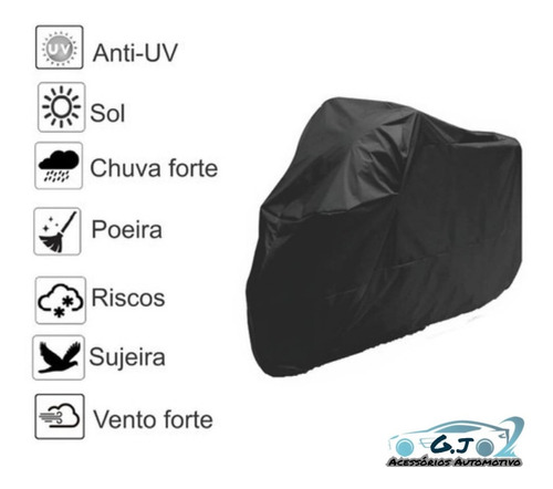 Capa De Moto 100% Proteção Sol Chuva Para  Biz 125 Ano2011