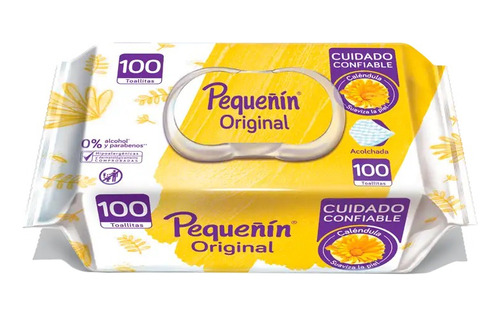 Pañitos Pequeñin Calen X 100und - Unidad a $120